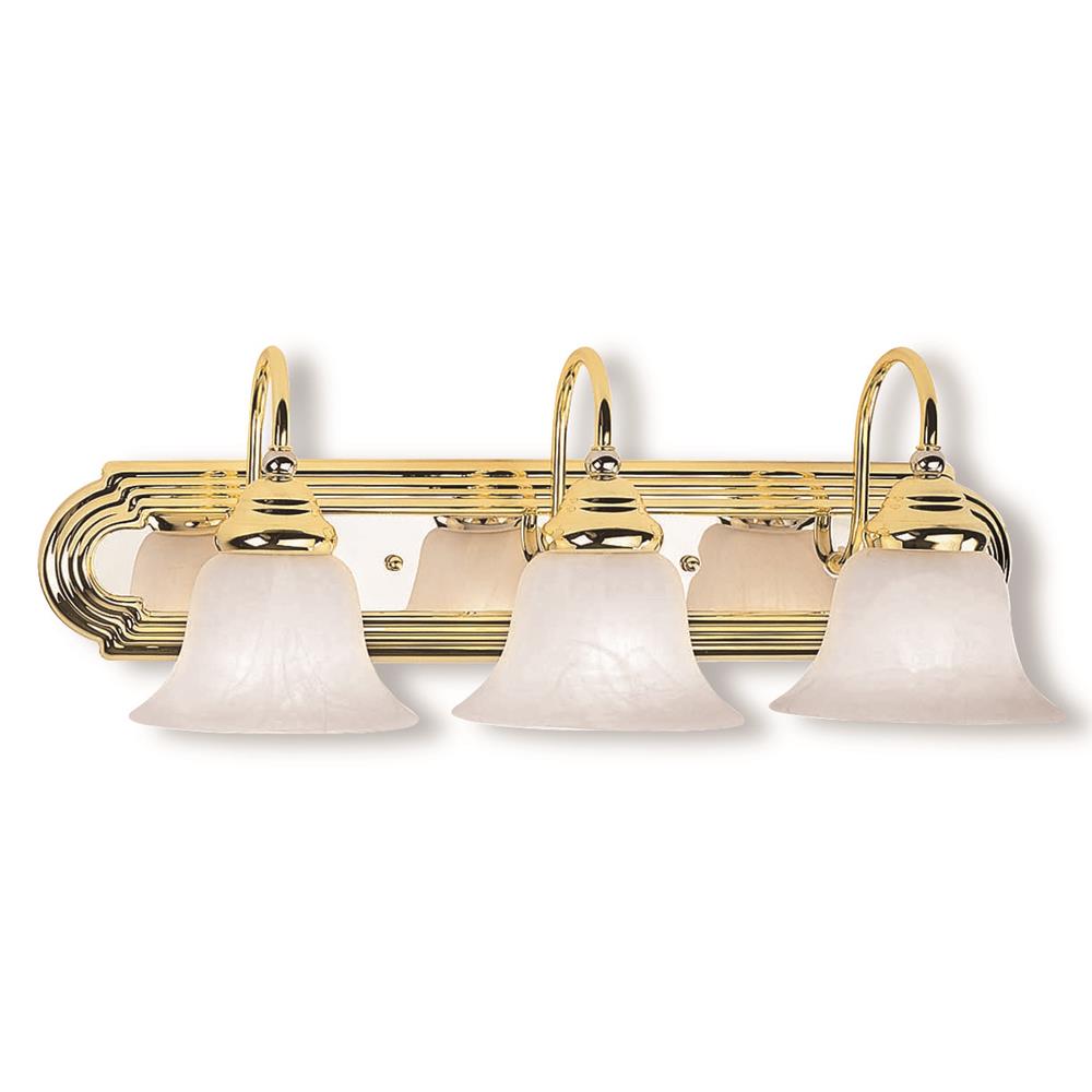 Livex Lighting 1003-25 Belmont Bath in Polished Brass & Chrome 